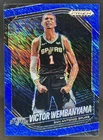 2024-25 Panini Prizm Black Victor Wembanyama Blue Shimmer FOTL Prizm #/35 Spurs