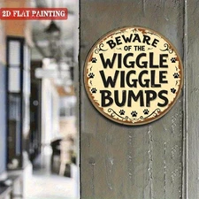 2D Flat2D Flat 1pc Decorative Sign And Plaque, 2D Flat Wall Art, Metal Cardboard