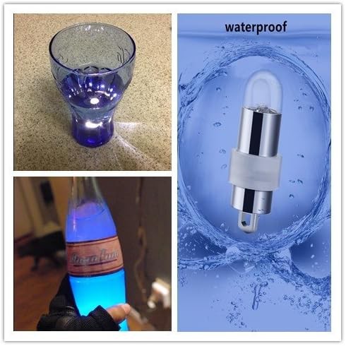 LED Ballonleuchten, 20er Pack Multicolor LED Mini Tauch  - Bild 7 von 8