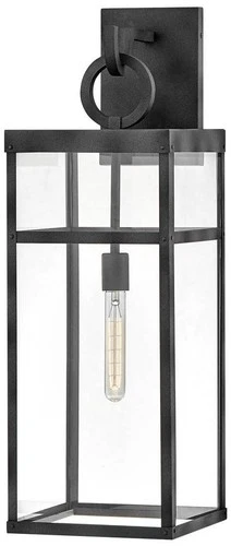 Hinkley Porter 29" High Aged Zinc Outdoor Wall Light - Picture 2 of 3