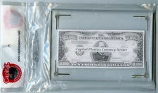 Capital Plastic "CH" Currency Holder 4.5" x 6.5" - Post Cards.