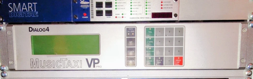 Dialog 4 MusicTaxi VP Pro 2HE ISDN Codec, Telefonhybrid