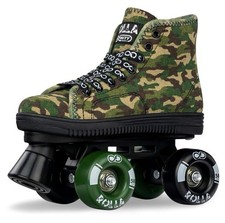 Rolla Infinity Roller Skates Camo Size 2 Mens / Womens / Kids New