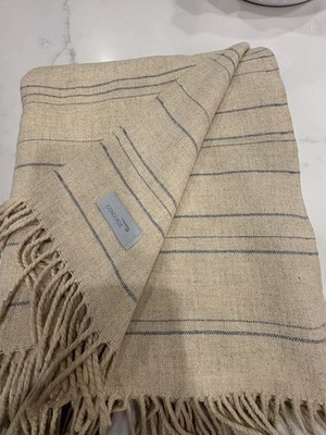 British Airways CONCORDE AIRPLANE  BLANKET by John Horsfall Lambswool 41'' x 52''