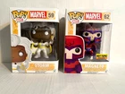 Funko Pop! Marvel Comics Storm #59 & Magneto #62 (Hot Topic Exclusive) lot of 2