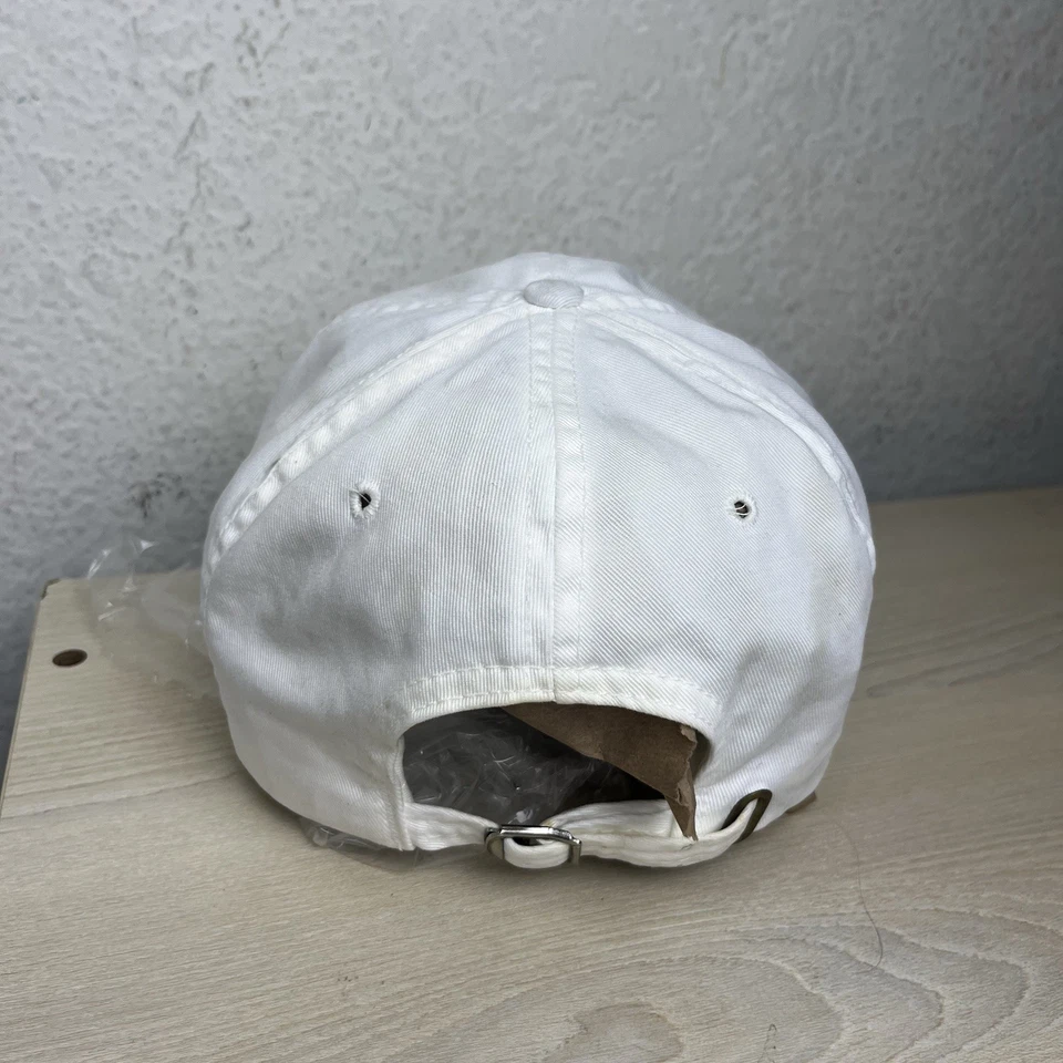 Vintage Polo Sport Ralph Lauren Backstrap Hat White Cap USA Flag Retro 90’s - Image 4 of 4