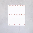 Takashi Honma 34 Parking Lots Art Book Inspired by Ed Ruscha From Japan