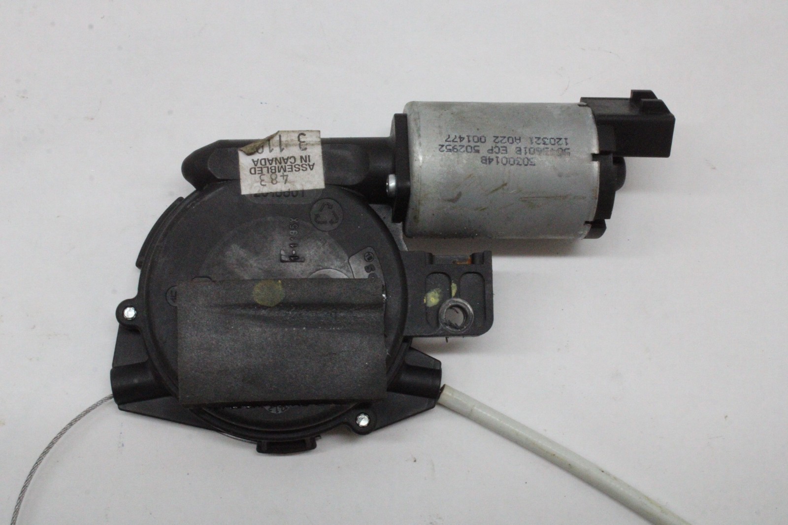 2022 MASERATI LEVANTE FRONT LEFT SEAT LUMBER ADJUST MOTOR OEM 2017-2024