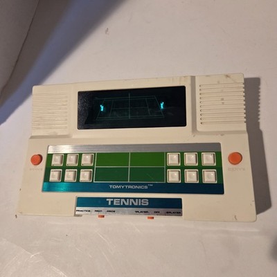 Tennis TomyTronics Game Vintage Handheld 1980 Tomy Tronics Working 