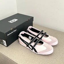 Onitsuka Tiger MEXICO 66 TGRS Mary Janes Classic Ballet Flat Shoes With Box
