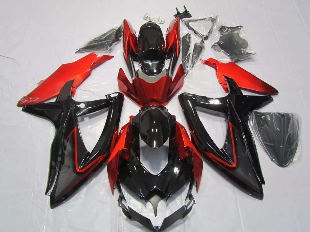 Kit de carenado ABS para Suzuki GSX-R6 / K8 GSXR GSXR6 gsxr 600 2008 Kit de carenado ABS para Suzuki GSX-R6 / K8 GSXR GSXR6