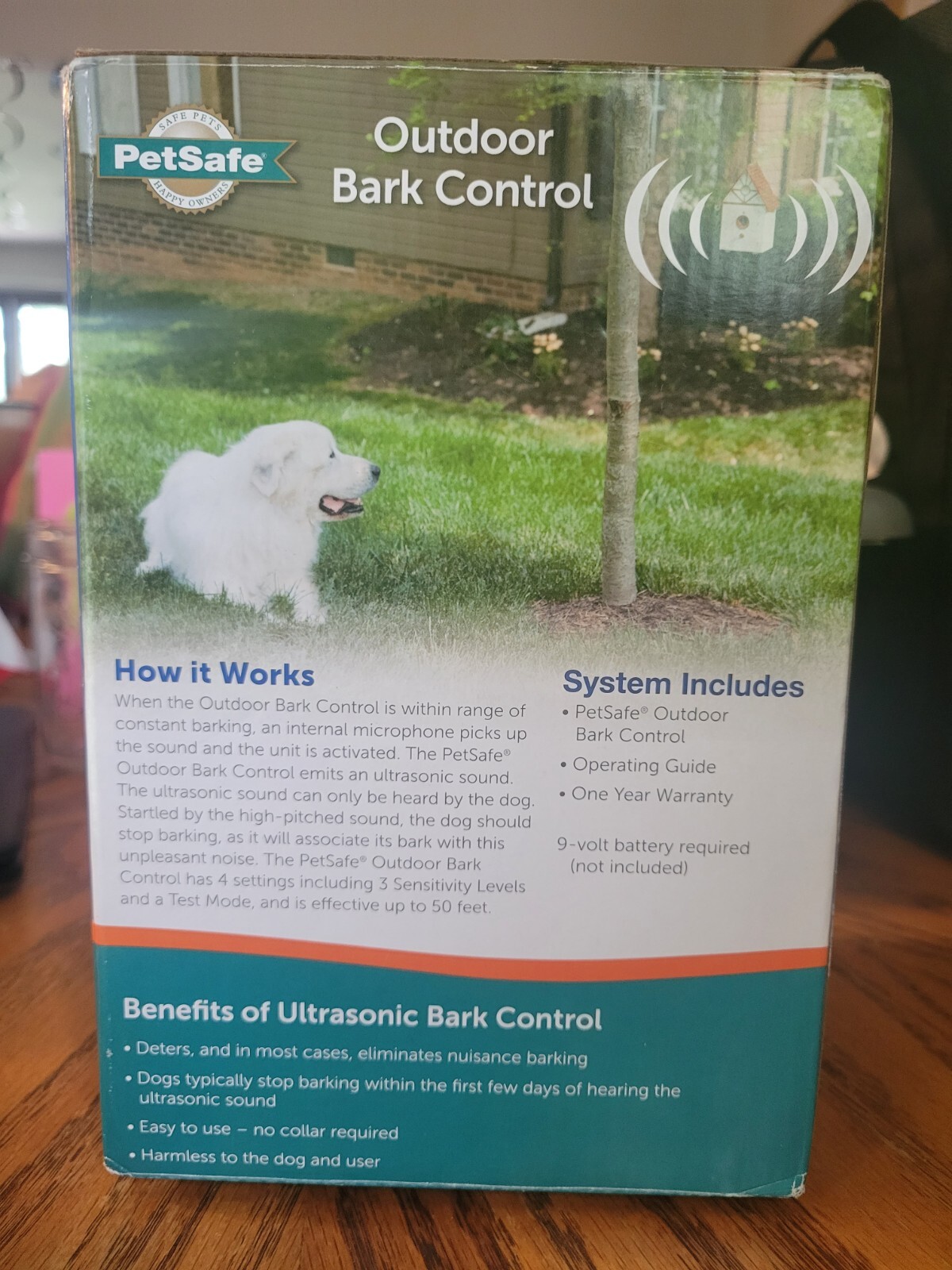 PetSafe Ultrasonic Outdoor Bark Control Open Box eBay