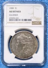 1900 AMERICAN MORGAN SILVER DOLLAR 90%SILVER TRUSTED NGC ALMOST UNCIRCULATED
