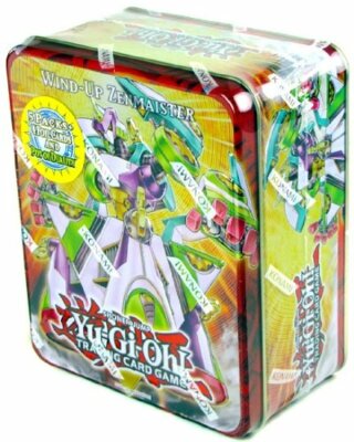 遊戯王 Wind-up Zenmaister tin 2011 Yu-Gi-Oh! 2011 Wind-Up Zenmaister Factory Sealed Tin Konami [New
