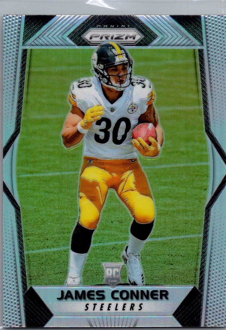 2017 Panini Prizm - Rookie Silver Prizm #225 James Conner (RC) Cardinals