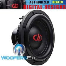 DD AUDIO VO-WN710-D4 10" 1200W RMS DUAL 4-OHM PRO AUDIO NEO WOOFER BASS SPEAKER