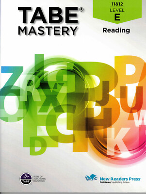 TABE MASTERY 11&12 LEVEL E Reading | eBay