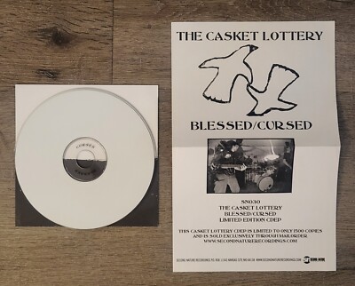 90sエモレコードセット Casket Lottery THE CASKET LOTTERY 'Blessed/Cursed, Choose Bronze' CDs w/ Promo