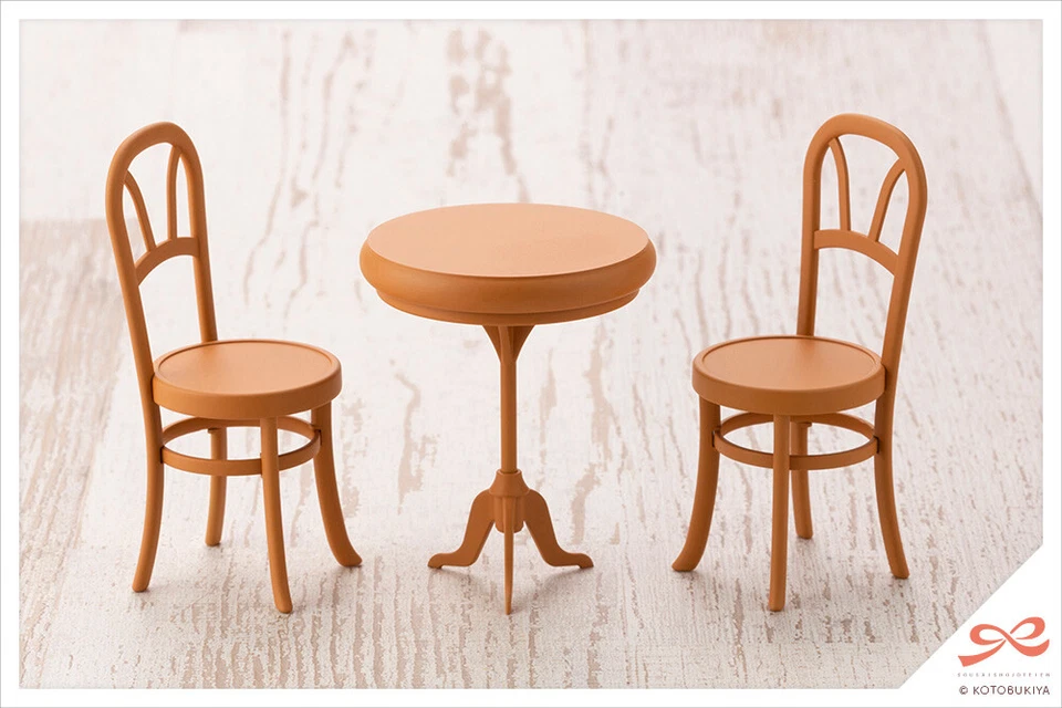 JUL209183: Kotobukiya Sousai Shojo Teien After School Cafe Table 1/10 model kit - Image 4 of 4