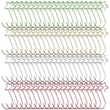 Star Shape Christmas Ornaments Hooks Metal Xmas Hangers for Hanging Ornaments