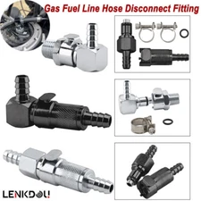 Gas Tank Fuel Line Hose Quick Release Connect Disconnect Coupling Kits Sets Spun