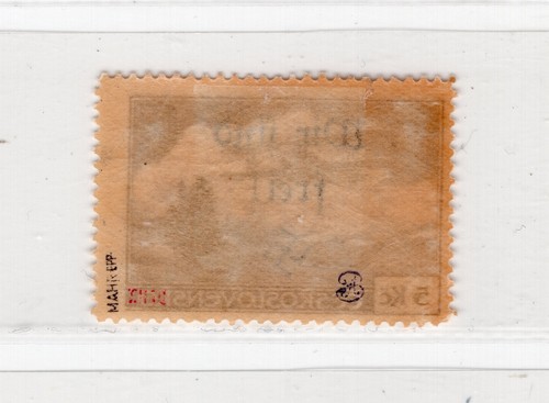 GERMANY OCCUPATION SUDETENLAND MAFFERSDORF AIR MAIL MICHEL 41 VERY FINE MH - Picture 3 of 3