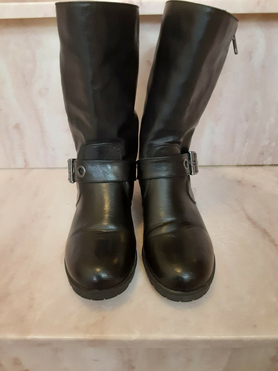 Women Boots Pink & Pepper size 6 color black | eBay