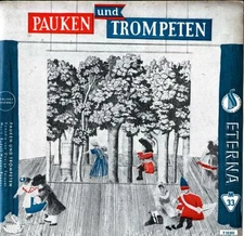 WAGNER-REGENY Pauken und Trompeten LUTZ SCHROEDER Piano Eterna 710001 10" GG2