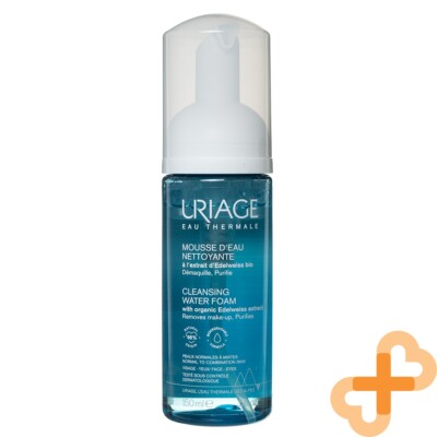 Uriage Cleansing Make-Up Remover Foam 150ml Gesicht Augen reinigt normale fet...