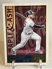 GLEYBER TORRES /99 MAPLE & ASH 2019 LEATHER & LUMBER #MA-2 New York YANKEES
