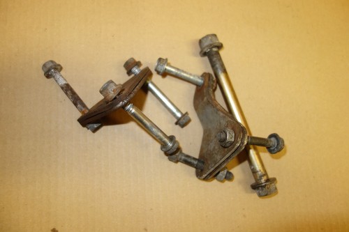 Kawasaki KLR250 KLR 250 set of engine mounts brackets body frame - Picture 2 of 5
