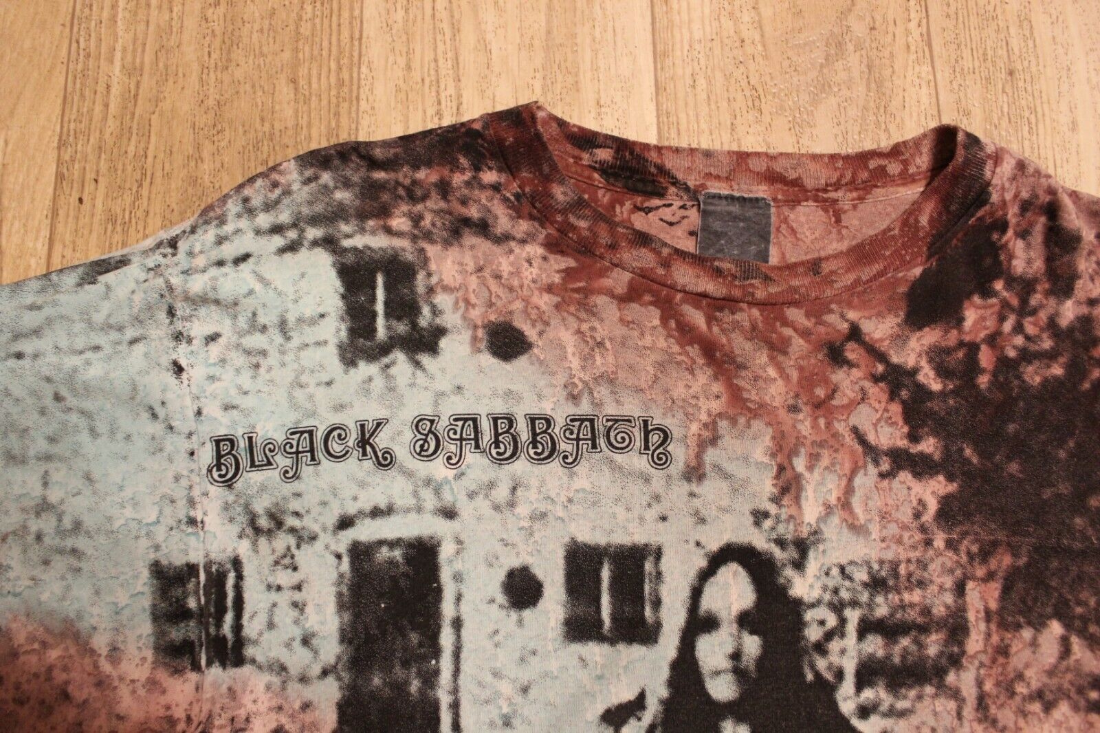 Vtg 90s Black Sabbath All Over Print Shirt AOP Men's Size Large XL Z  Screenprint | eBay