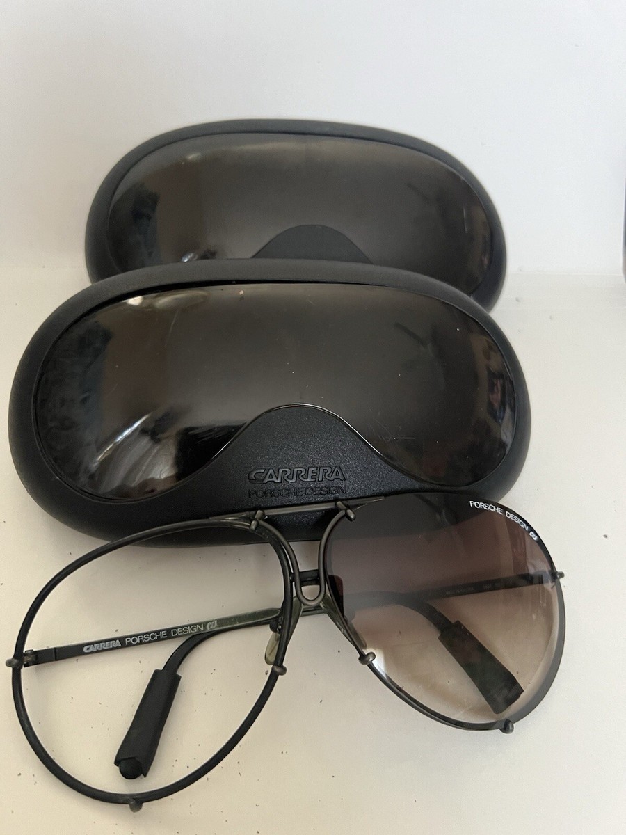 2 Verres De Rechange Pour Lunettes De Soleil Carrera Porsche Design - Vintage - Occasion