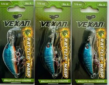 Vexan Rattlin Wasp LURE RW4-18 PERCH GOBLIN 1/6 Oz No.4 CRANKBAIT RED HOOK BASS
