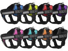 Dogline Unimax Service Dog Vest Harness Removable Chest Plate  Patches