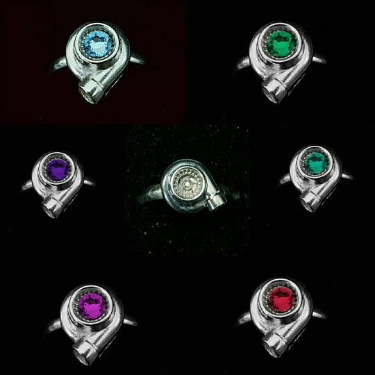 Turbo Ring - Automotive Jewelry Car Enthusiast Racing Turbocharger Drifting - Image 3 of 4