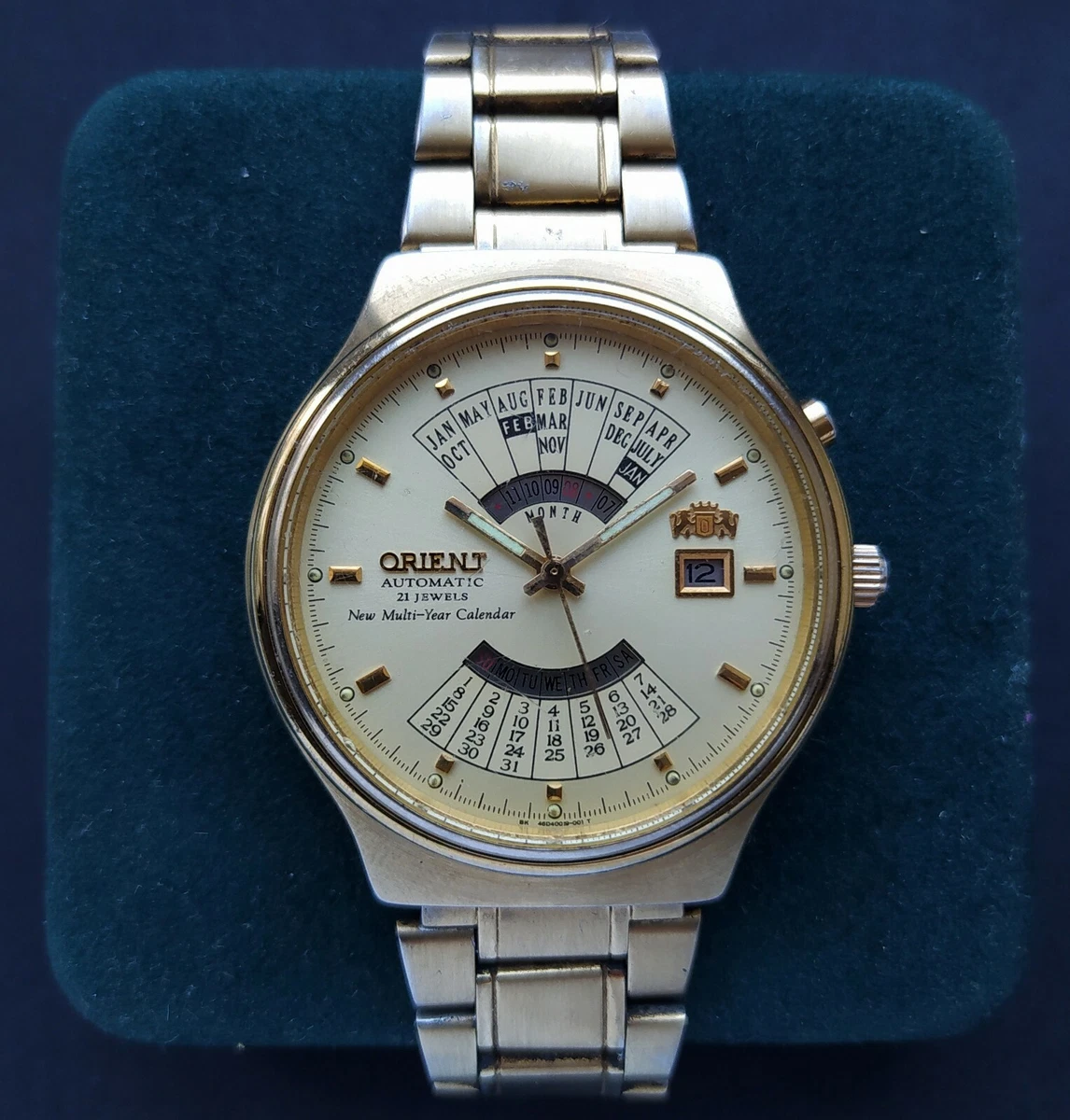 Orient new multi top year calendar watches