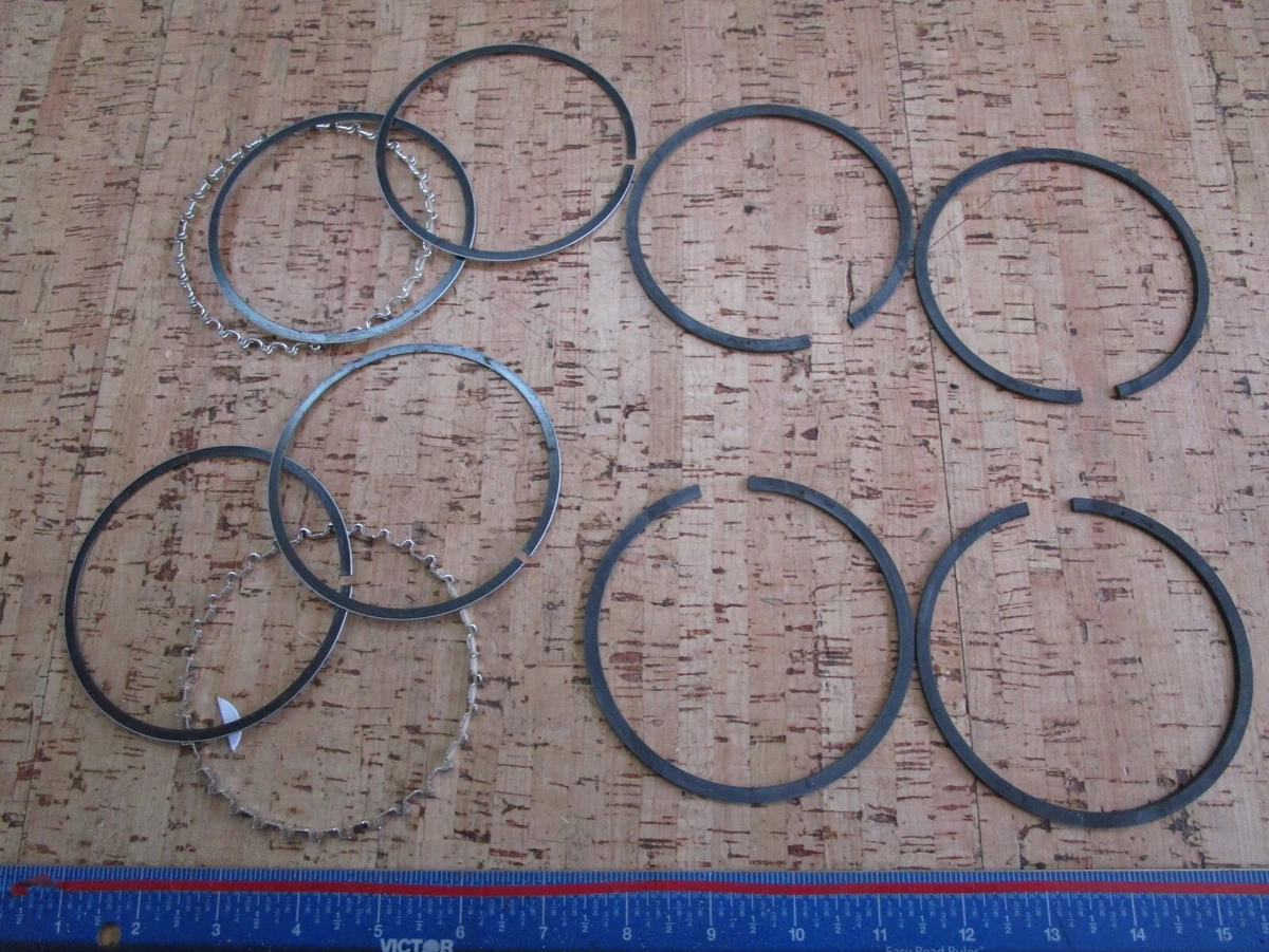 NEW OEM* (LOT OF 2) Mercury Quicksilver Piston Ring Set 39 65153 