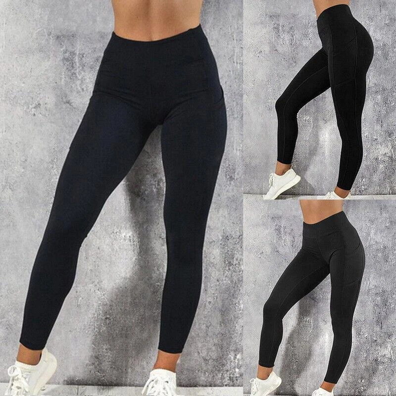 Mujeres en online pants de yoga