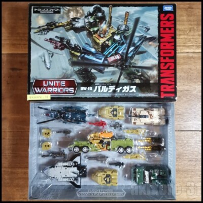 Transformers Unite Warriors UW-EX Baldigus Takara Tomy Mall Limited Figur