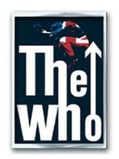 The Who Metal with Enamel Infill Leap Badge