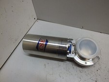 CSE STEEL & OBRIEN BFVAC-2.5-NC-316-EPDM 2 1/2" BUTTERFLY VALVE (NEW NO BOX)#4