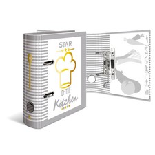 Herma Rezeptordner Rezepte Ordner mit Register A4 / A5 "Star of the Kitchen"