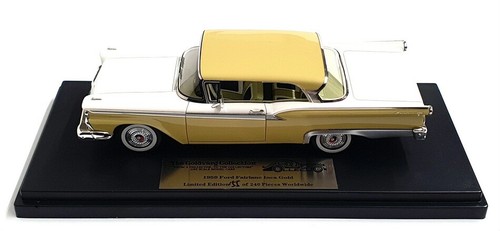 Ford Fairlane 1959 Goldvarg escala 1/43 resina GC-066B - oro inca - Imagen 4 de 5