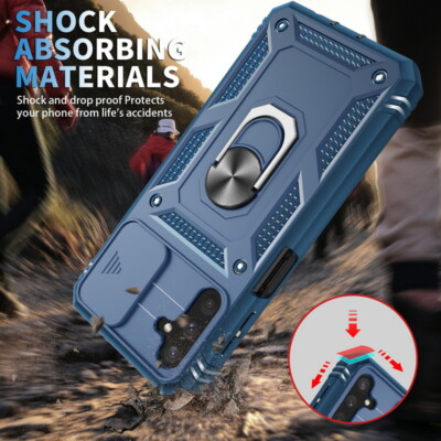 Case For Samsung S25 S24 S23 Ultra S22 S21 FE A54 A52 Shockproof Kickstand Cover