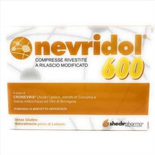 Shedir Pharma Nevridol 600 Integratore Alimentare, 30 Compresse