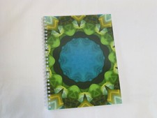 Artist Notebook with Lined Paper NEW Kaleidoscope Print