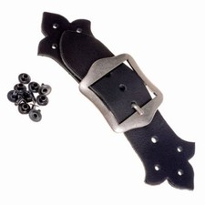 Verschluss Mantel Schließe Umhang Schnalle Riemen LARP Mittelalter Gewandung