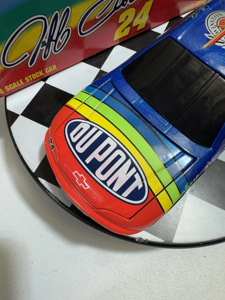 Jeff Gordon #24 DuPont 1995 Winston Cup Champion BWB 1/24 NASCAR Diecast Foto 3 de 4