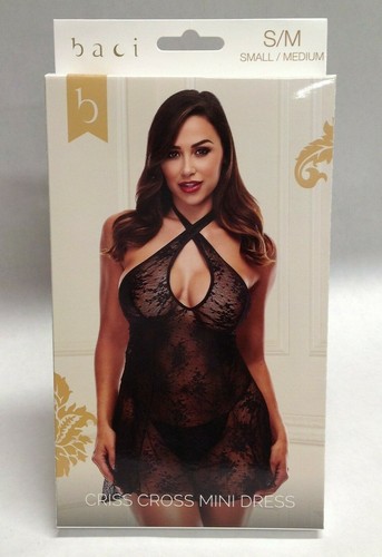 Baci Lingerie Criss Cross Lace Mini 